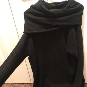 Black slouchy sweater